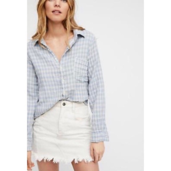 Free People Tops - Free People x CP Shades Kayla Gingham Button Down